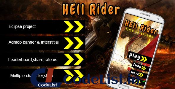 Hell Rider – Admob Multiple character Leadeboard