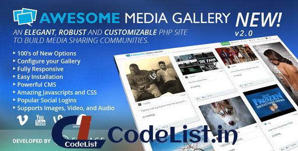 Awesome Media Gallery v2.0