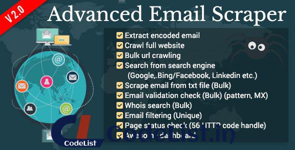 Advanced Email Scraper