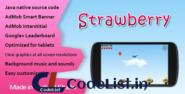 Strawberry Game with AdMob and Leaderboard