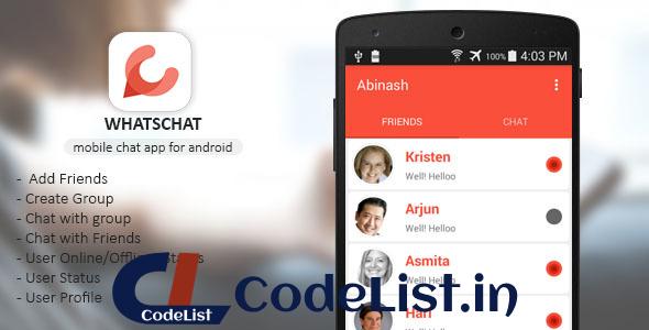 Whatschat- Whatsapp clone