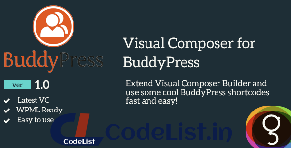 BuddyPress for Visual Composer