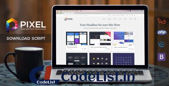 Pixel – Premium Download Script