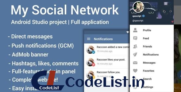 My Social Network (App and Website) v2.3