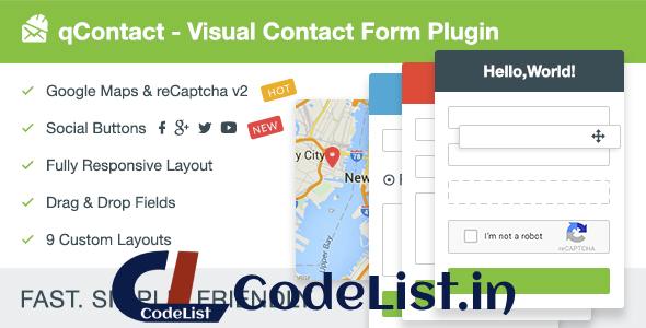 qContact Form Builder – Easy Contact Form