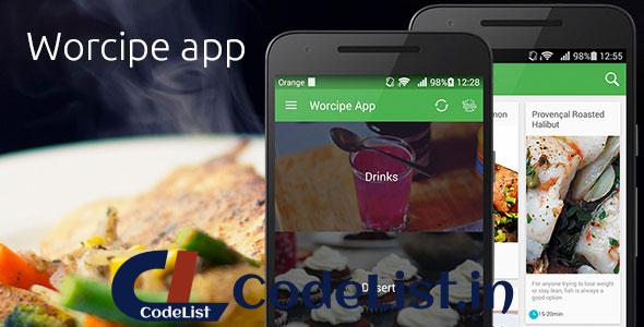 Worcipe App – Full Application Android