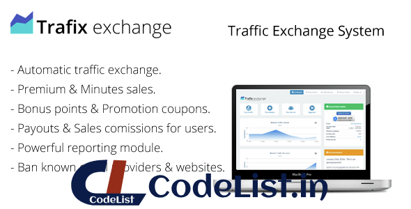 Trafix – Traffic Exchange System