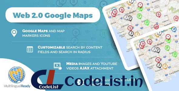 Web 2.0 Google Maps plugin for WordPress