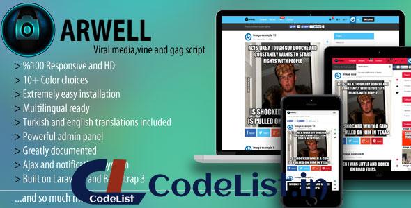 Arwell – Viral media, vine and gag script