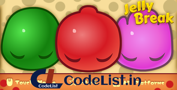 Jelly Break – Html5 Match3 Game