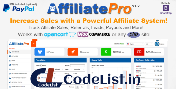 Affiliate Pro v1.7.1 – Affiliate Management System