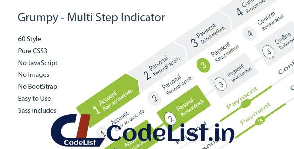 Grumpy – Multi Step Indicator 60 Style