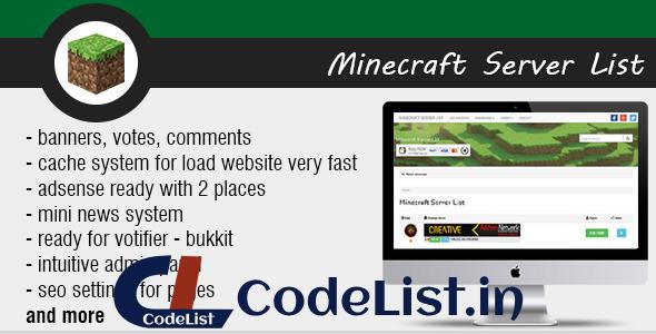 Minecraft Server List v1.4