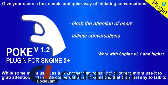 Poke Plugin For Sngine2+