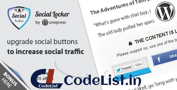 Social Locker for WordPress v4.3.5