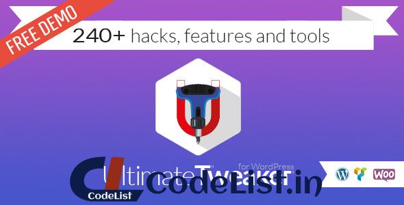 Ultimate Tweaker for WordPress v1.4.2