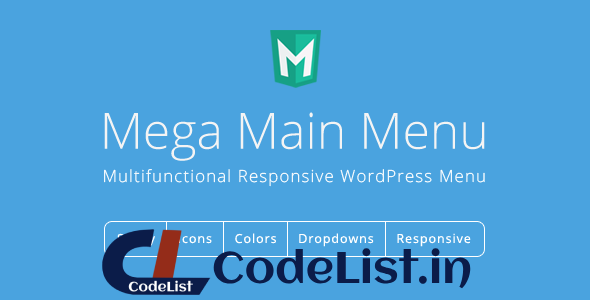 Mega Main Menu v2.1.2 – WordPress Menu Plugin