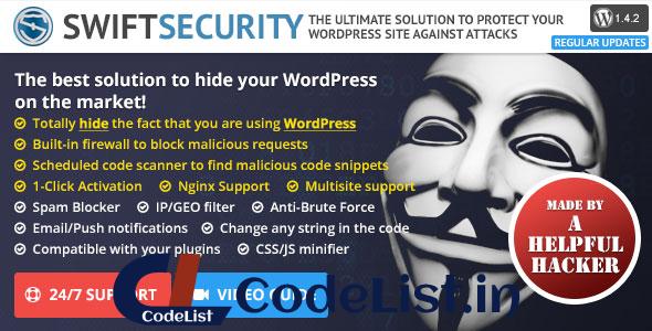 Swift Security Bundle v1.4.2.20 – Hide WordPress, Firewall, Code Scanner