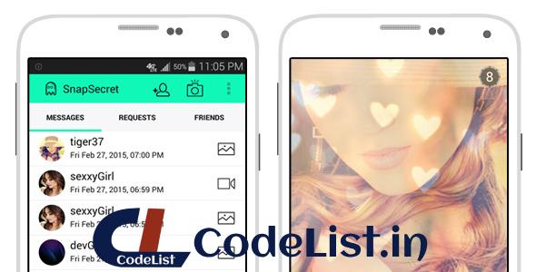SnapSecret (Snapchat clone)