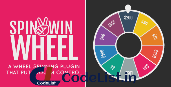 Spin2Win Wheel – Spin It 2 Win It!