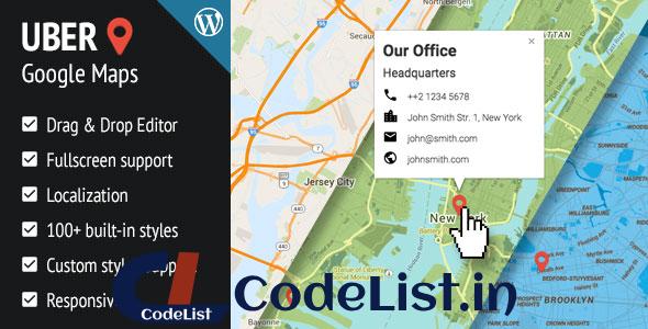 UBER Google Maps for WordPress v1.0.12