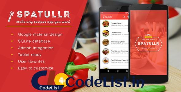 Spatullr v3.0.3 – Recipes App for Android