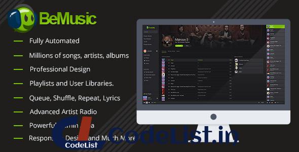 BeMusic v2.3.4 – Music Streaming Engine