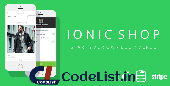 Ionic Shop – Start Your Own Ecommerce