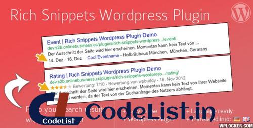 Rich Snippets WordPress Plugin v1.6.2