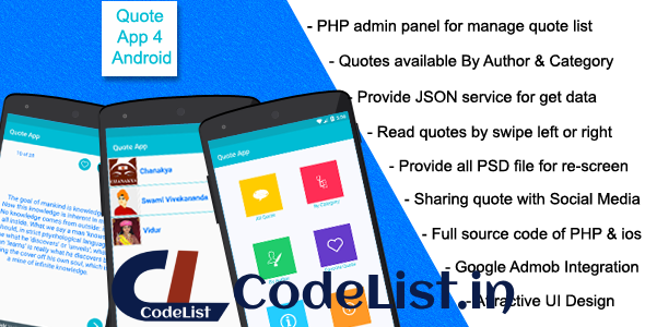 Quote App for Android