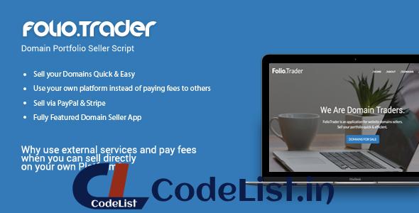 FolioTrader – Domain Portfolio Seller Script