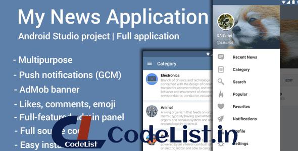 My News v1.5 – Multipurpose Application