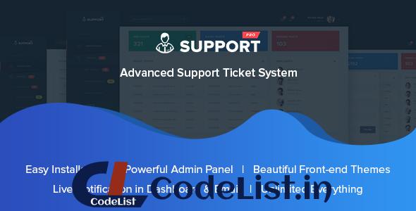 SupportPro – Advanced Support Ticket System