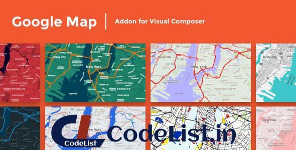 Google Map Addon for Visual Composer