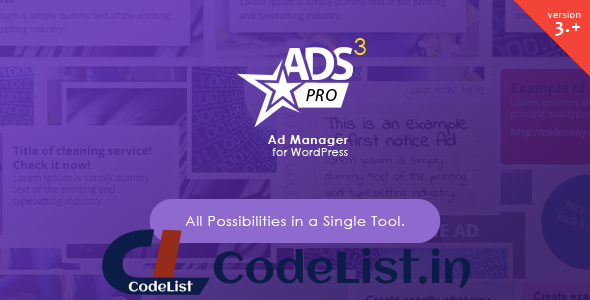 ADS PRO v3.3.0 – Multi-Purpose WordPress Ad Manager