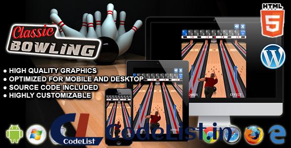 Classic Bowling – HTML5 Sport Game