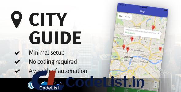 City Guide Ionic – Full Application with Firebase backend