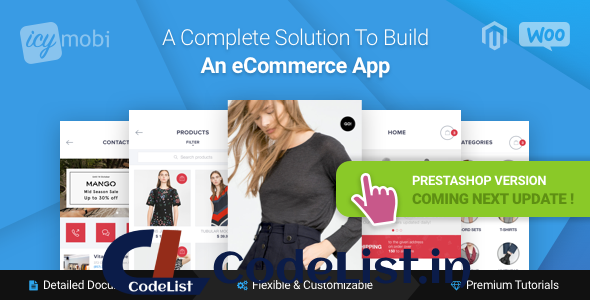 IcyMobi – All-in-one E-commerce App Solution