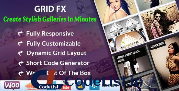 Grid FX v4.3 – Responsive Grid Plugin for WordPress