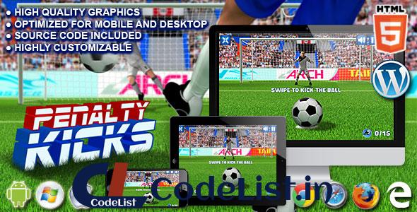 Penalty Kicks – HTML5 Sport Game