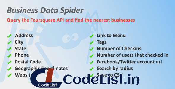 Business Data Spider