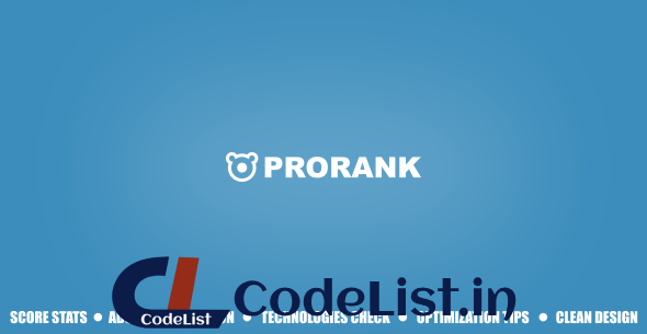 ProRank v1.0.2 – Analyzer stats website