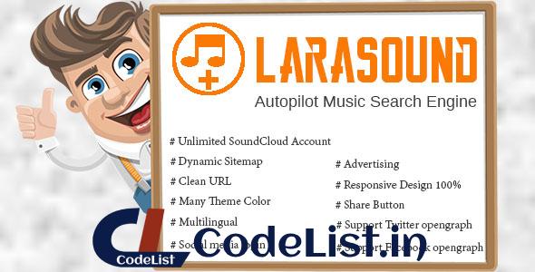 LaraSound – Autopilot Music Search Engine