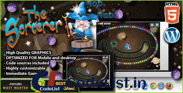 The Sorcerer – HTML5 Game