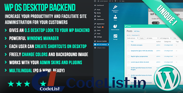 WP OS Desktop Backend v1.137