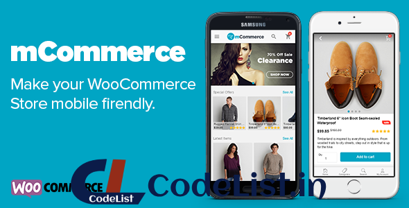 mCommerce – WooCommerce Mobile Theme