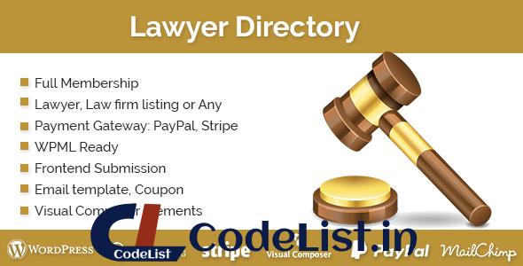 Lawyer Directory v1.2.9