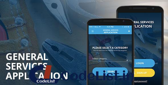General Services Application – Android