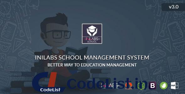 Inilabs School Management System Express v3.0