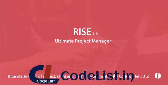 RISE v1.6 – Ultimate Project Manager